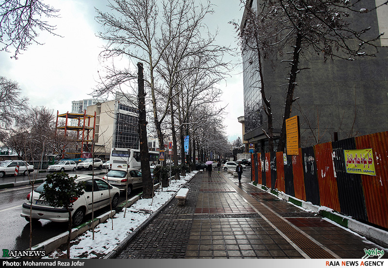 تصاویر:: بارش برف در تهران